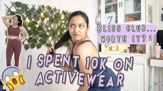 i bought all the BlissClub activewear so YOU dont have to Honest TryOn Haul  Review Best in 🇮🇳 [upl. by Phemia144]