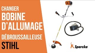 Comment changer la bobine dallumage de sa débroussailleuse thermique Stihl [upl. by Hemphill]