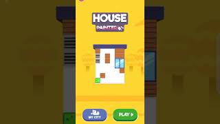 HOUSE PAINTER part 1 Offline Games No WiFi Puzzles WHITE GAMING 2D 20 games gaming [upl. by Ridinger]