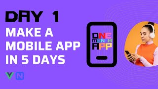 NativeScript amp Vue  Mobile App in 5 days DAY 1 [upl. by Iain]