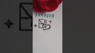 Farheen logo design comments your name like share subscribe viralshort logodesginyoutubeshorts [upl. by Gemoets393]