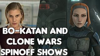 Katee Sackhoff To Play BoKatan in Mandalorian Season 2 And Clone Wars Spinoff Shows [upl. by Anelad]