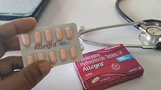 Allegra Tablet Review in hindi by medi info [upl. by Jamieson729]