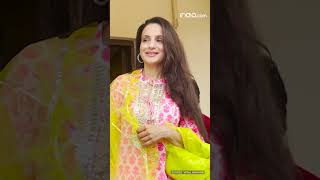 Gadar 2 actress Ameesha Patel looks pretty in traditional video went viral ytshorts [upl. by Neerehs578]