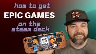 How to start playing Epic Games on your Steam Deck [upl. by Zebadiah]