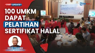 Tingkatkan Usaha 100 Pelaku UMKM Tulungagung Dapat Pelatihan Pendaftaran Sertifikat Halal dari BCA [upl. by Thirzia485]