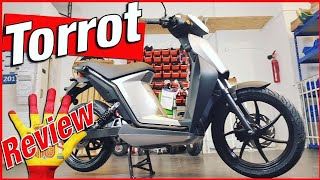 EROLLER TORROT MUVI 16 Zoll 2 Akkus 4560 kmh App Scooter Esooter Review Unboxing DEU [upl. by Mariko436]