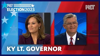 2023 Election Lt Governor  Kentucky Tonight  KET [upl. by Lleddaw]