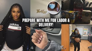 VLOG MAINTENANCE  PREPARING MYSELF FOR LABOR amp MORE Baby is almost here  Semaj Lesley [upl. by Ailero]