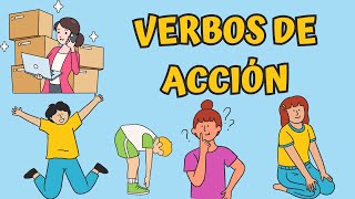 Los Verbos De Acción  Videos Educativos Para Niños [upl. by Conant]