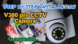 V380 Pro CCTV Camera Step by Step Installation [upl. by Aneehsal]