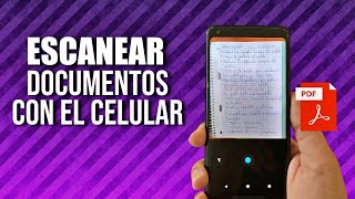 Así puedes ESCANEAR DOCUMENTOS con tu MÓVIL✅ [upl. by Nananne]