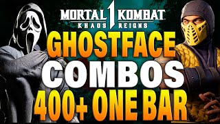 Mortal Kombat 1 Ghostface Combos  MK1 Ghostface Combo Guide [upl. by Butcher856]