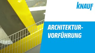 ARCHITEKTURFÜHRUNG BEHNISCH ARCHITEKTEN  VHF mit Knauf Aquapanel® Technologie [upl. by Airetak890]