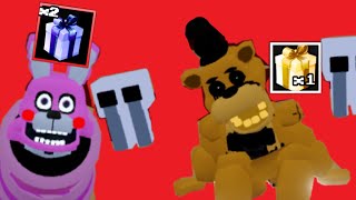 I GOT GOLDEN FREDDY And Bonnet Fnaf Tower Defense 2X luck 🍀 update [upl. by Harneen]