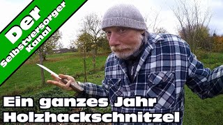 Mit Holzhackschnitzeln mulchen Ein komplettes Jahr [upl. by Earvin]