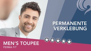 Toupets permanent befestigen mit dem PermaFitSystem von ellen wille [upl. by Isej]