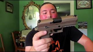 Sig Sauer 40SampW Review IS IT BETTER THAN A GLOCK [upl. by Orecic]