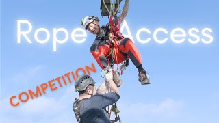 The PROs at Industrial Rope Access Take on a Rope Climbing Competition [upl. by Idok]