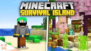 100 Days SURVIVAL ISLAND in Hardcore Minecraft 120 FULL MOVIE [upl. by Clotilda]