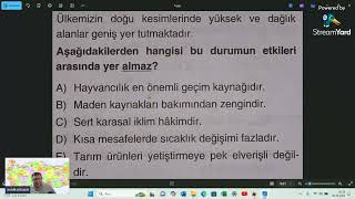 10 TÜRKİYENİN YERŞEKİLLERİ SORU ÇÖZÜMÜ KPSS [upl. by Burch]