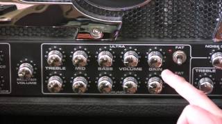 Peavey JSX 120 Watt Amp Head Demo  All Channels Demonstrated With Footswitch [upl. by Adnawal948]