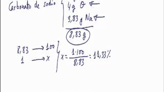 Composición centesimal ejercicio resuelto [upl. by Cruce]