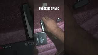 Unboxing portronics mic unboxing ytshorts electronic [upl. by Kiraa]