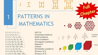 Pattern in Mathematics  Class 6 Math Chapter 1  mathclass6  ncert kvs nvs ganitaprakash [upl. by Lehplar]