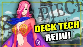 DECK TECH REIJU   QUAL A MORAL DO DECK E ALTERAÇÕES  One Piece Card Game [upl. by Corty]