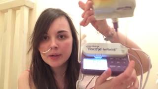 How to set up a Nutricia Flocare Infinity feeding pump [upl. by Amahcen814]