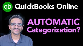 QuickBooks Online quotAutomaticquot Bank Transaction Categorization [upl. by Rosemaria]