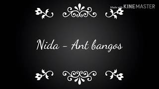 Nida  Ant bangos lyrics [upl. by Ethelind]