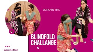 Blindfold Multani Mitti Challenge  Girlygiggles [upl. by Nivlam]