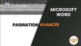 WORD PAGINATION A PARTIR DE LA TROISIÈME PAGE  JL Tech [upl. by Assiralk]
