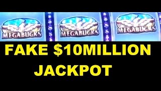 DEMO Megabucks Jackpot from G2E  What it looks like [upl. by Saimon]