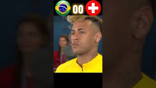 Brazil vs Switzerland 11 ● 2018 World Cup 🌍🏆 shorts ytshorts football neymar brazil worldcup [upl. by Aitas]