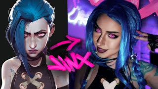 Turning into JINX from Arcane [upl. by Cherie]