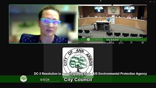 Ann Arbor Greenbelt Advisory Commission 8124 [upl. by Gonsalve]