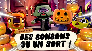 ON FÊTE HALLOWEEN SUR ANIMAL CROSSING NEW HORIZONS [upl. by Aener178]