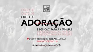 CULTO DE ADORAÇÃO  131024 [upl. by Corri]