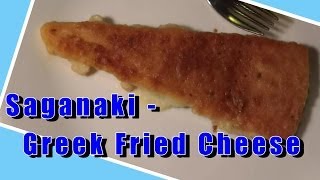 Saganaki  Greek Fried Cheese [upl. by Dacy629]