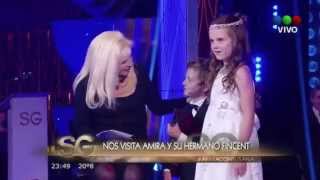 Amira Willighagen  Interview on Susana Giménez TV Show  Argentina  20 August 2014 [upl. by Stempien]