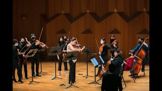 Stamitz Viola Concerto rehearsal Hanna Lee with Chamber Orchestra [upl. by Htiekal305]