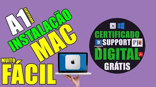 Instalar o Certificado Digital A1 no MacBook é Muito Fácil  2023 [upl. by Mahseh868]