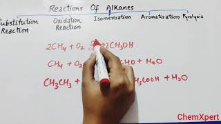 Reactions Of Alkane Class 11 Chemistry Chapter 13 Hydrocarbon CBSE NCERT [upl. by Ellard]