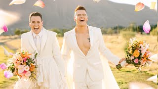 The Fitness Marshalls Wedding Caleb Marshall amp Cameron Moody are married [upl. by Oag]