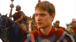 Titus Pullo Meets Grownup Augustus Octavian on a Battle Field ROME HBO HD Scene [upl. by Nordna]