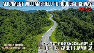 Alignment Williamsfield to Hodges Highway Jamaica [upl. by Ahsie]