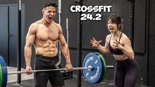 NOTRE PIRE ENTRAINEMENT EN COUPLE  crossfit open 242 jujufitcats [upl. by Stephan307]